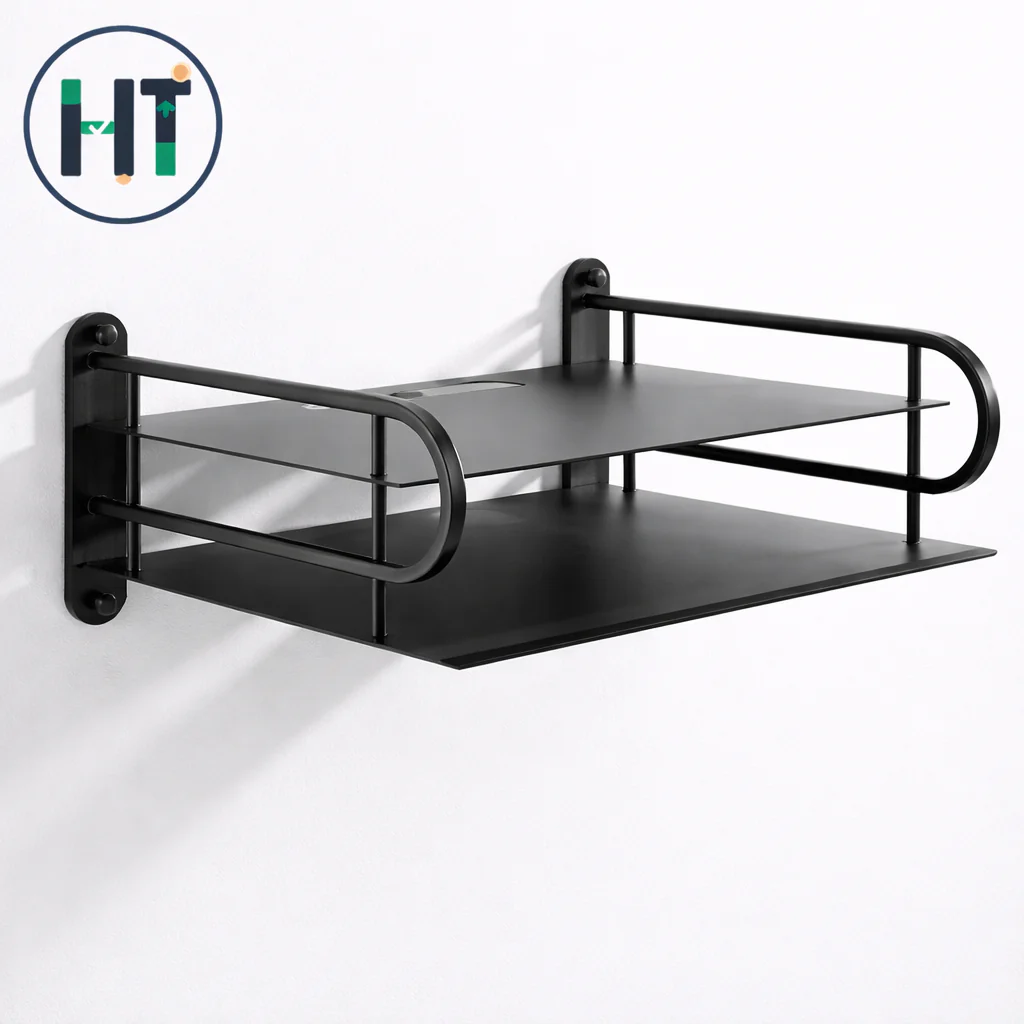 Wall mounted router stand